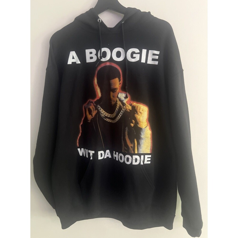 A Boogie Wit Da Hoodie Me Vs Myself Tour 2023 Black Hoodie XL/TG Merch Rap